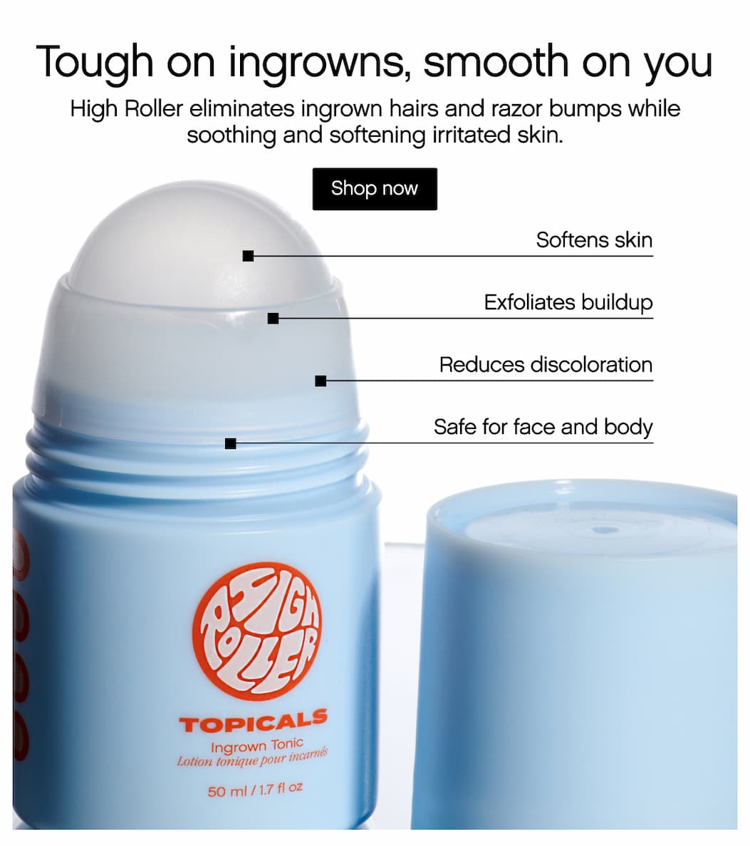 Tough on ingrowns, smooth on you