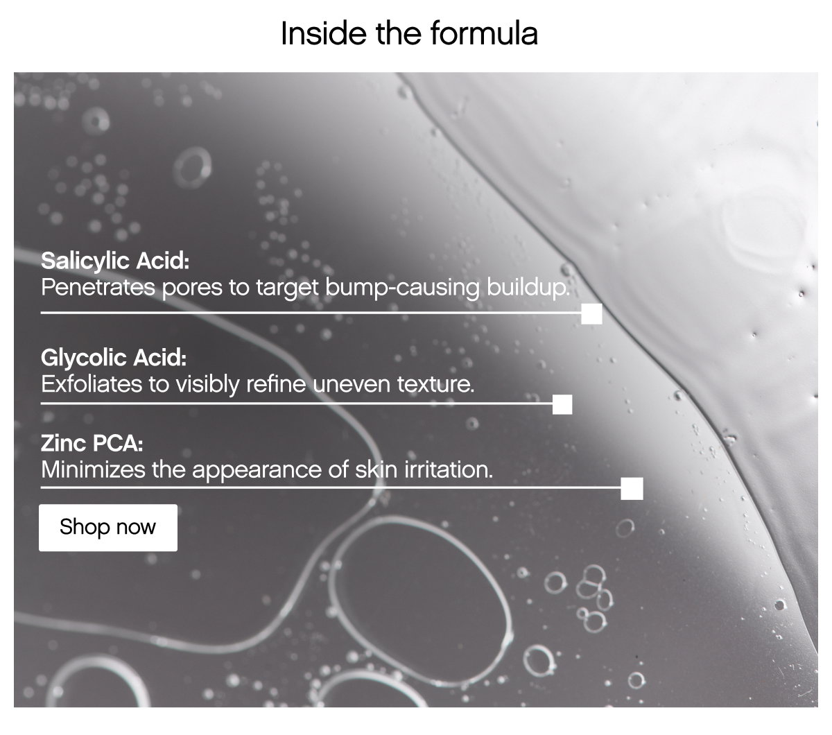 Inside the formula