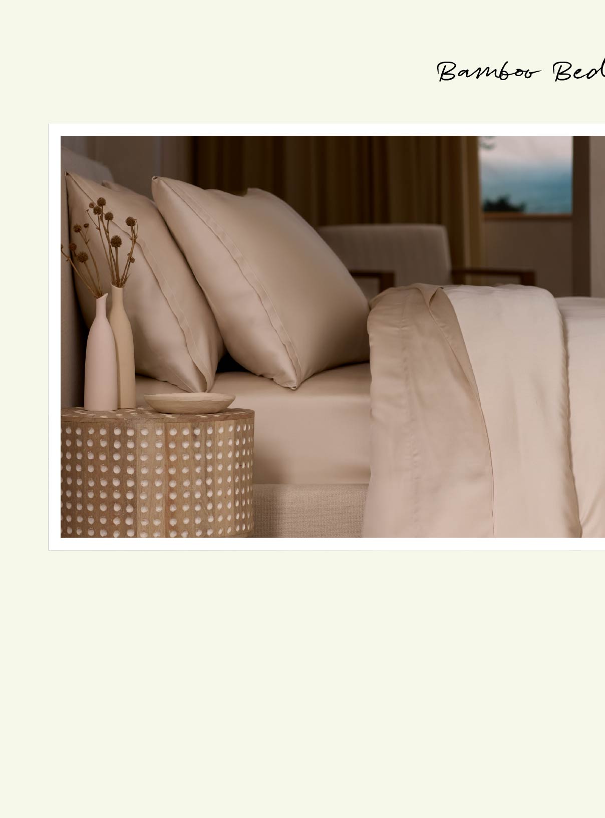 Bamboo Bedding