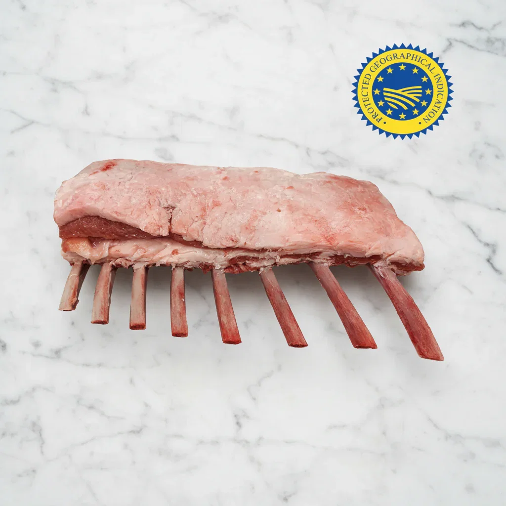 Image of PGI Cornish Lamb Rack, Fresh, +/-650g
