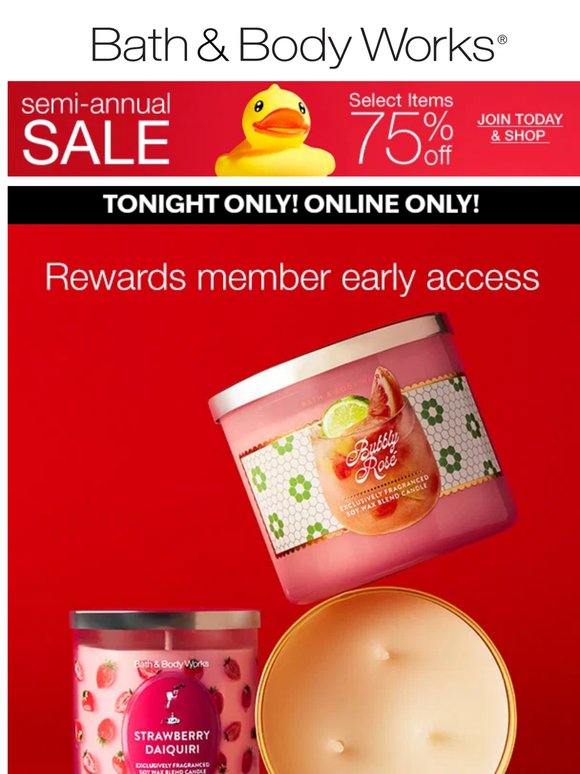 📣 it's finally here: join now & unlock early access to Semi-Annual Sale! 🔓