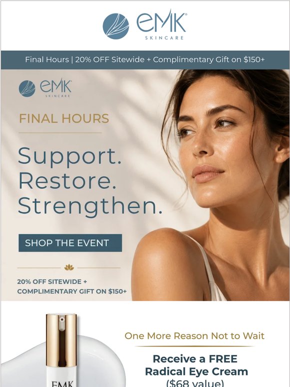 Final Hours: Reset Summer-Stressed Skin