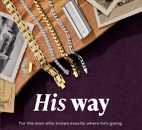 His Way. Shop Men's Jewelry