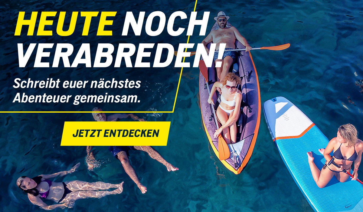 Heute noch verabreden! Schreibt euer nächstes Abenteuer gemeinsam. Jetzt Entdecken