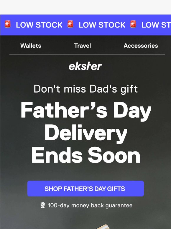 Last Call: Father's Day shipping