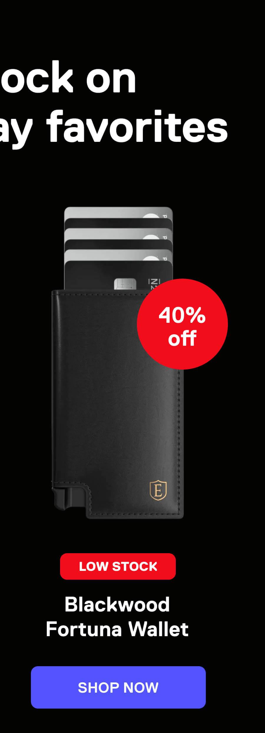 40% off LOW STOCKBlackwood Fortuna Wallet SHOP NOW