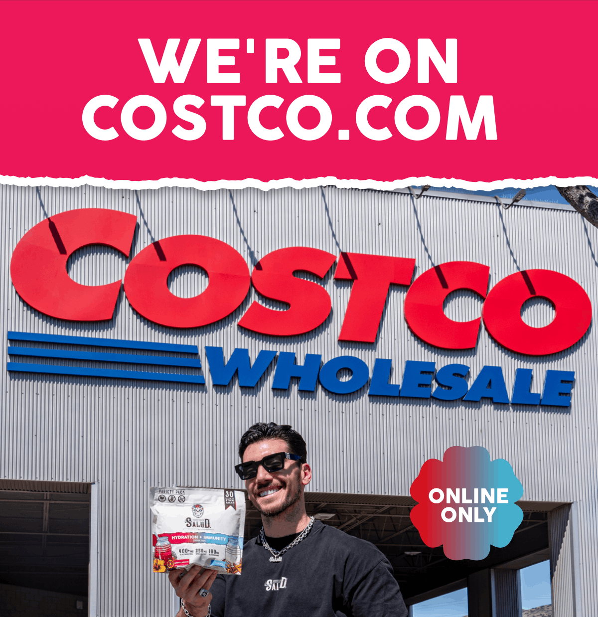 We're on Costco.com | Online Only