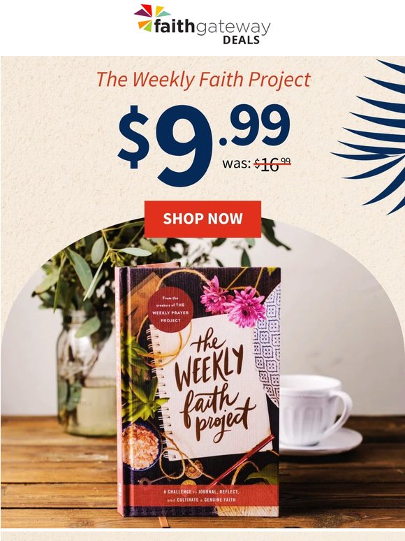 nourish your faith with this bestselling journal ✍️