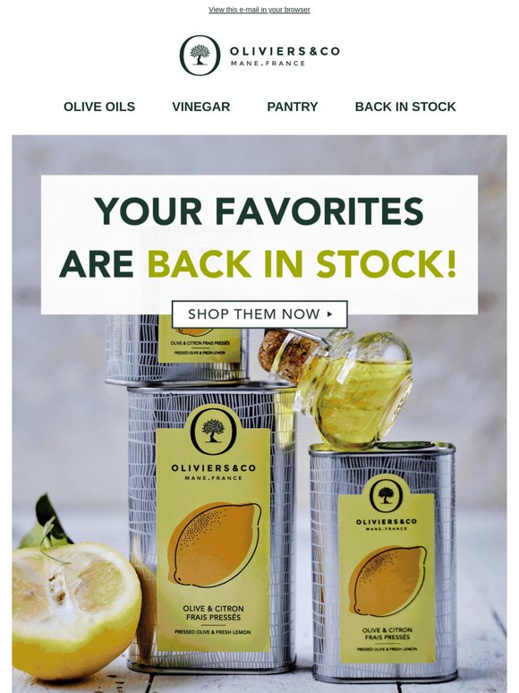 Look what’s back in stock… 👀