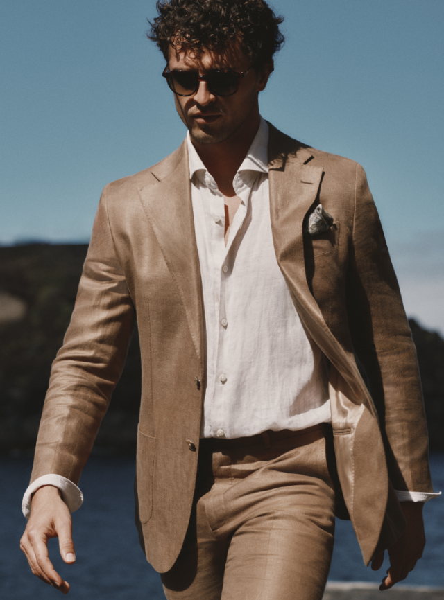 Lightweight Italian Linen Suits