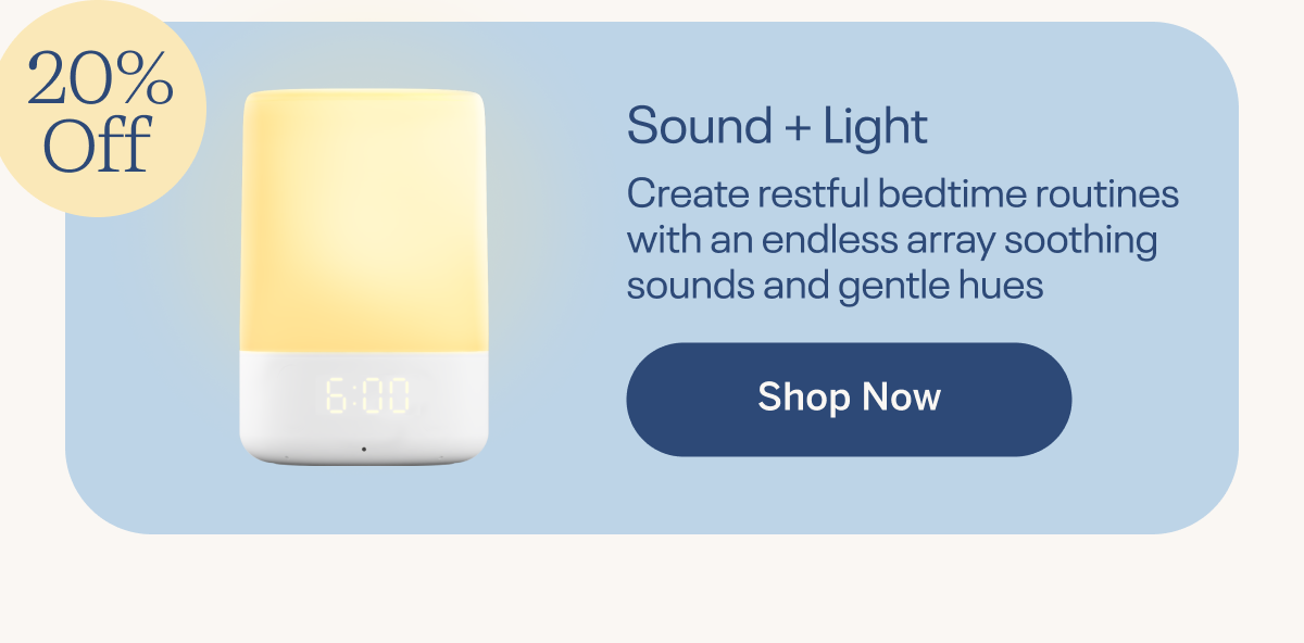 20% off Sound + Light