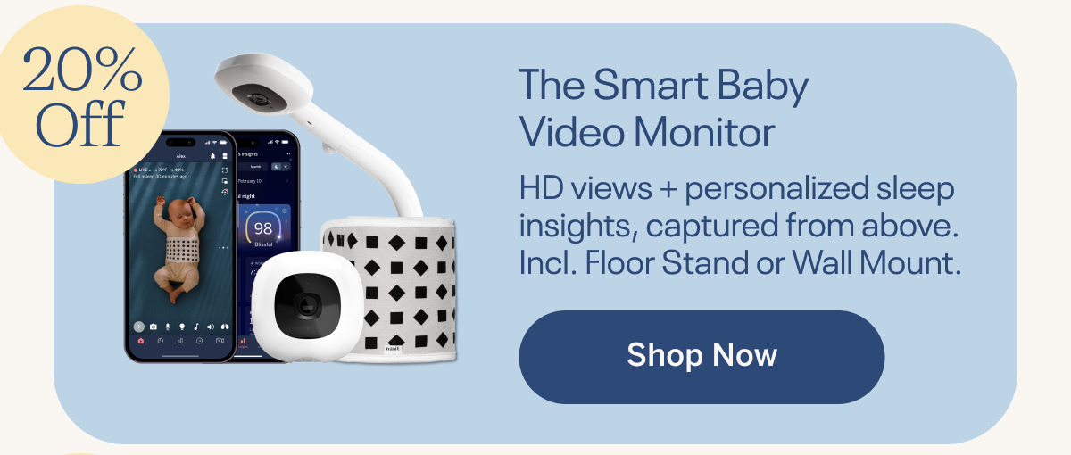 20% off Smart Baby Monitor System