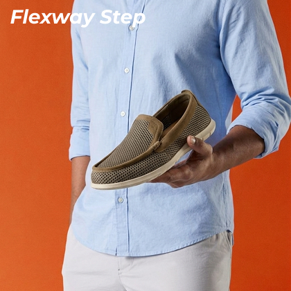 Shop Flexway Step Olive Knit