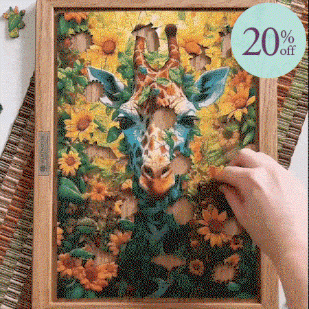 Sunflower Giraffe
