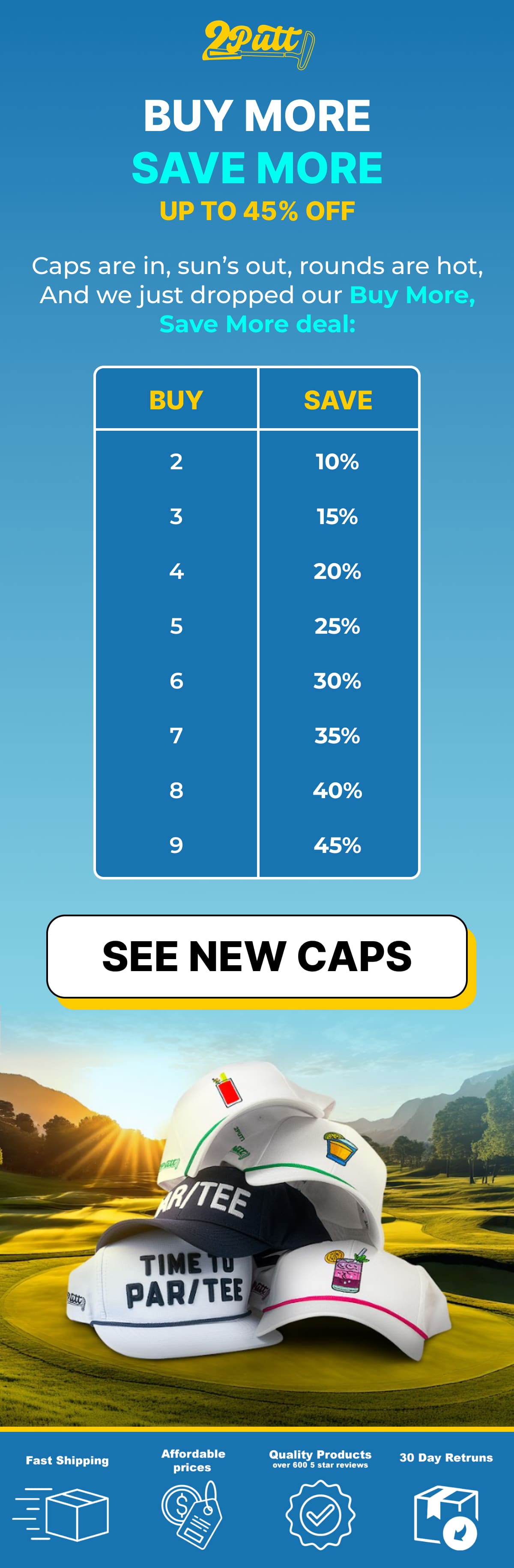 SEE NEW CAPS