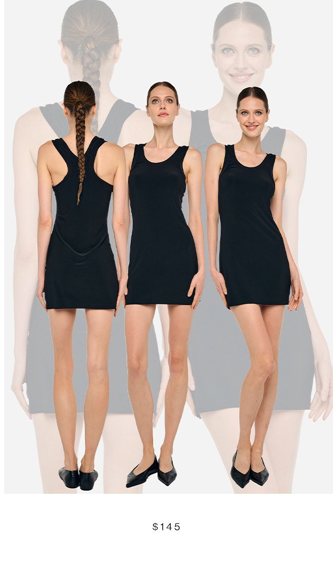 RACER TEE MINI DRESS