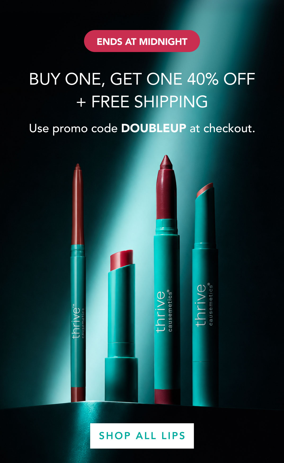 Ends at Midnight: Buy One, Get One 40% Off Ends Tonight