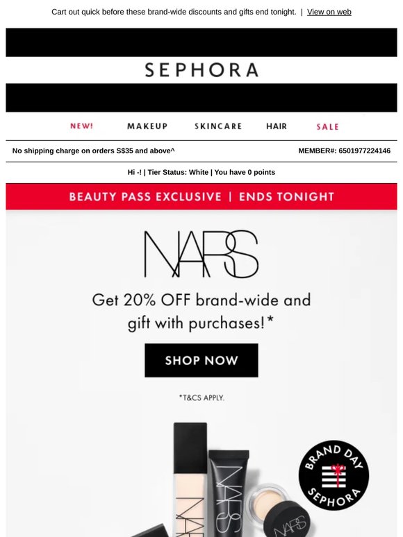 Last call to grab exclusive NARS deals ⌛