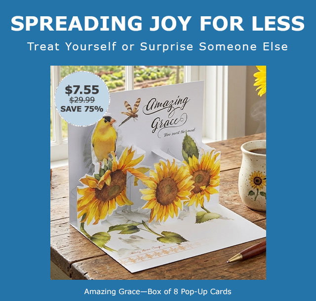 Spreading Joy for Less