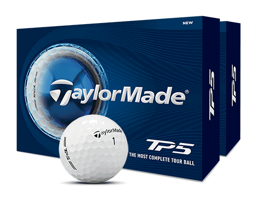 TaylorMade TP5 White Double Dozen Golf Balls