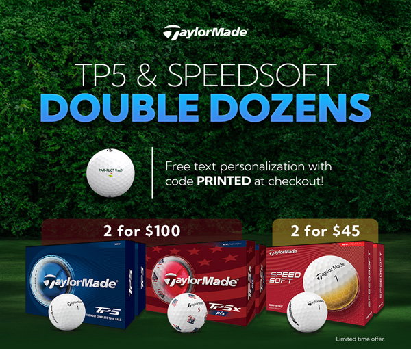 TaylorMade TP5 and Speedsoft Double Dozen Golf Balls