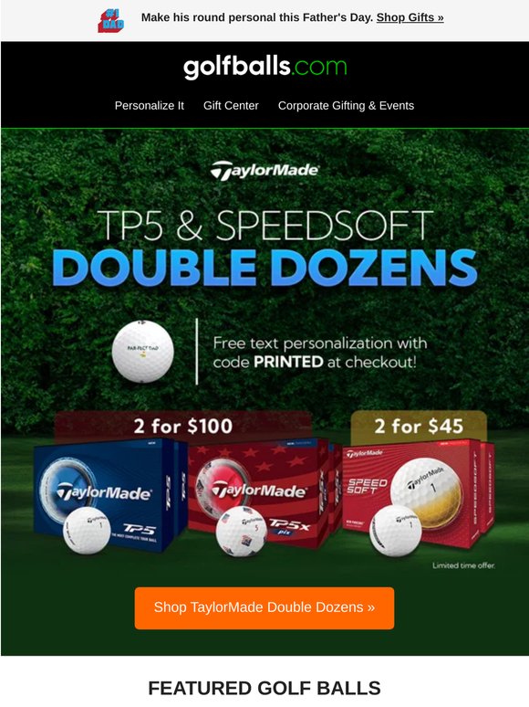 Two dozen TP5, $100, Father's Day ready