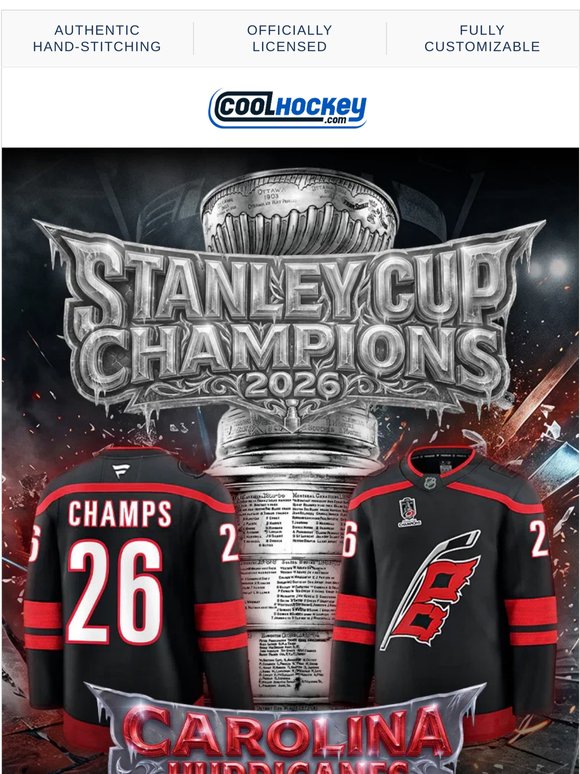 The Carolina Hurricanes Are Your Stanley Cup Champions!