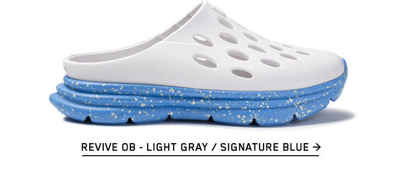 Revive OB - Light Gray / Signature Blue