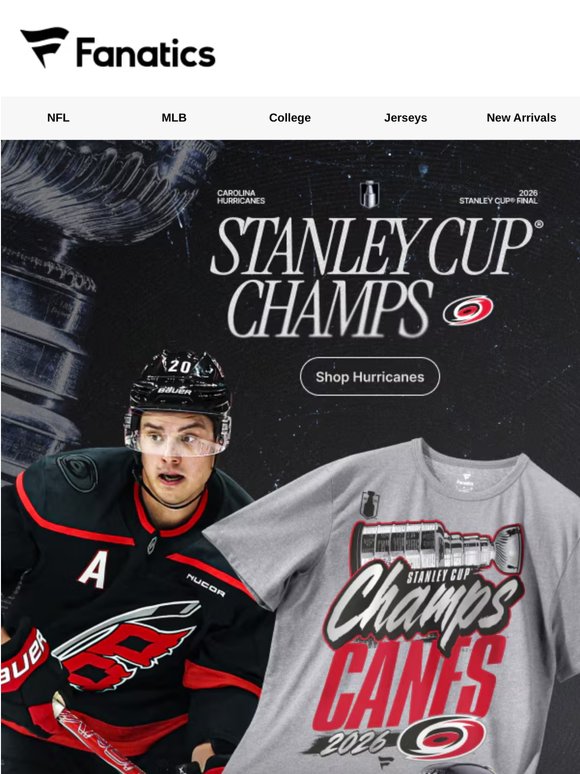 🏆 Official Hurricanes Championship Gear Just Dropped