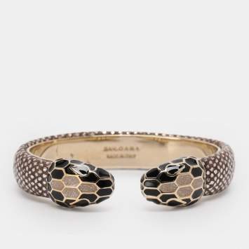 Serpenti Forever Gold Tone Met