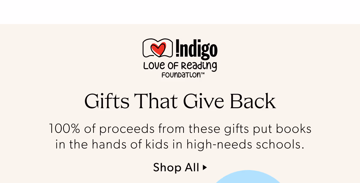 Gifts That Give Back | 100% of proceeds from these gifts put books in the hands of kids in high-needs schools.