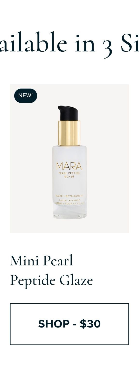 Mini Pearl Peptide Glaze