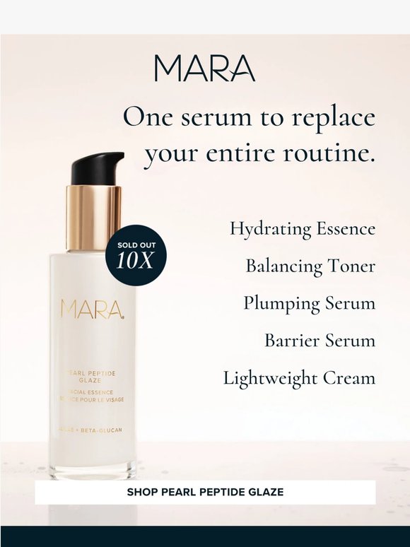 One Peptide Serum, 5 Benefits