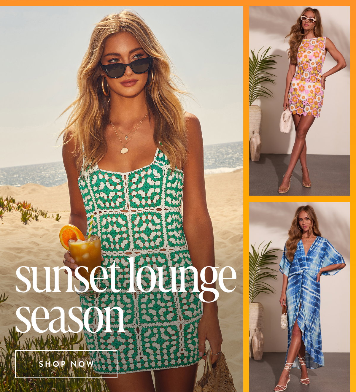 Sunset Lounge Season. Shop Cover Ups 