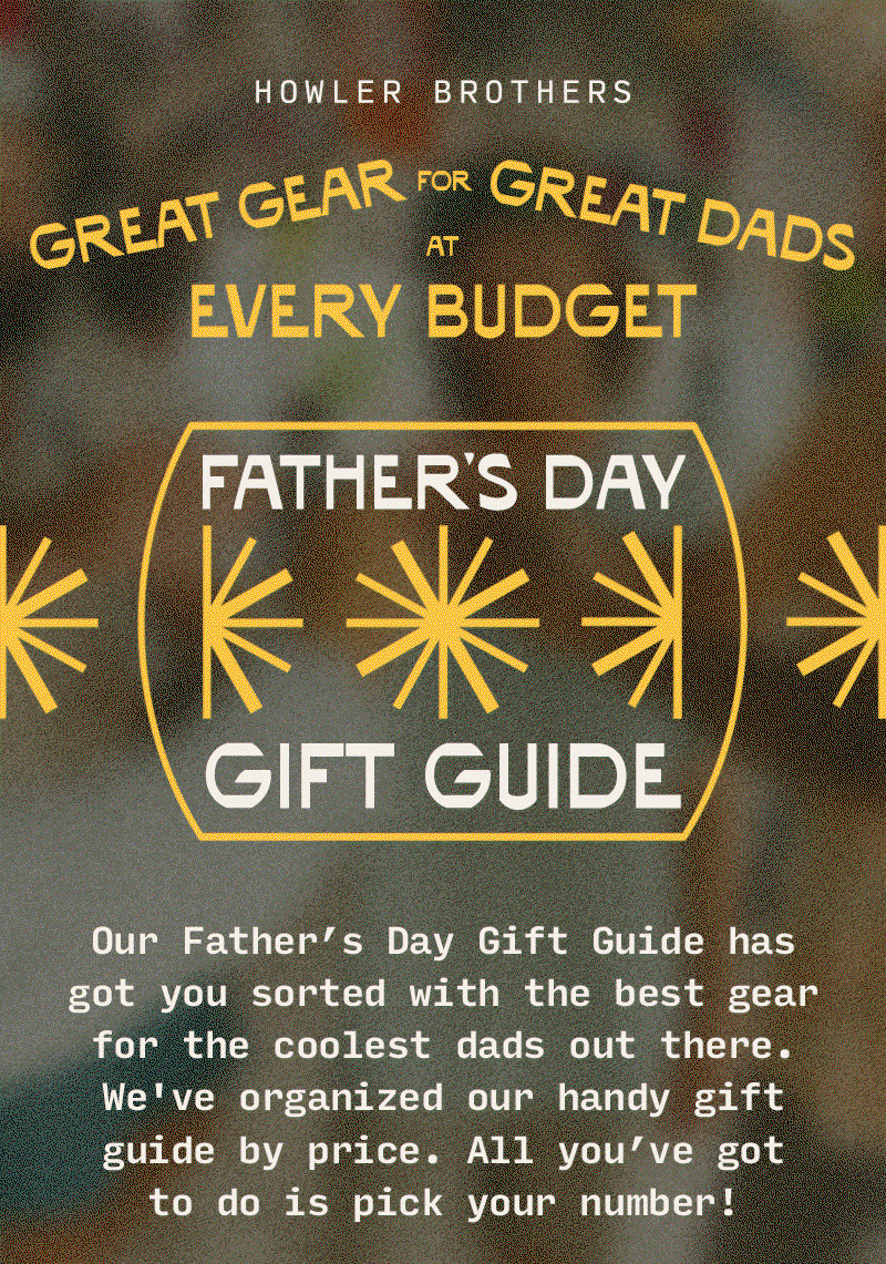 Our Father’s Day Gift Guide has got you sorted with the best gear for the coolest dads out there. We've organized our handy gift guide by price. All you’ve got to do is pick your number!