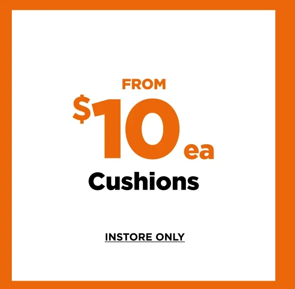 $10ea Cushions