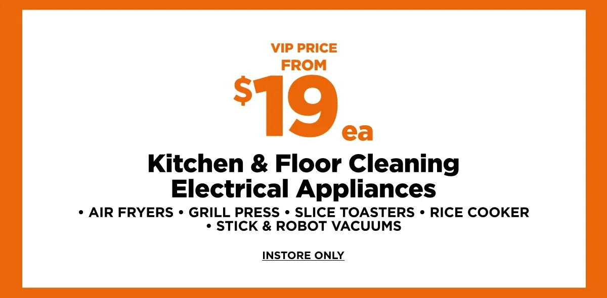 $19ea Kichen & Floor Cleaning Electric Appliance