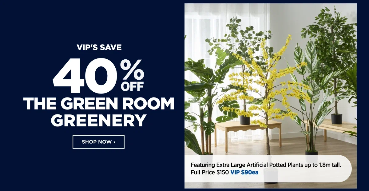 VIP 40%off The Green Room Greenery