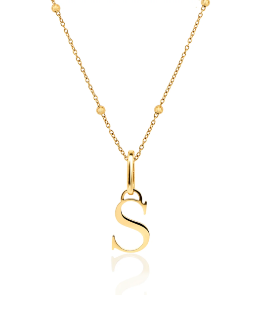 Initial Necklace (Gold)