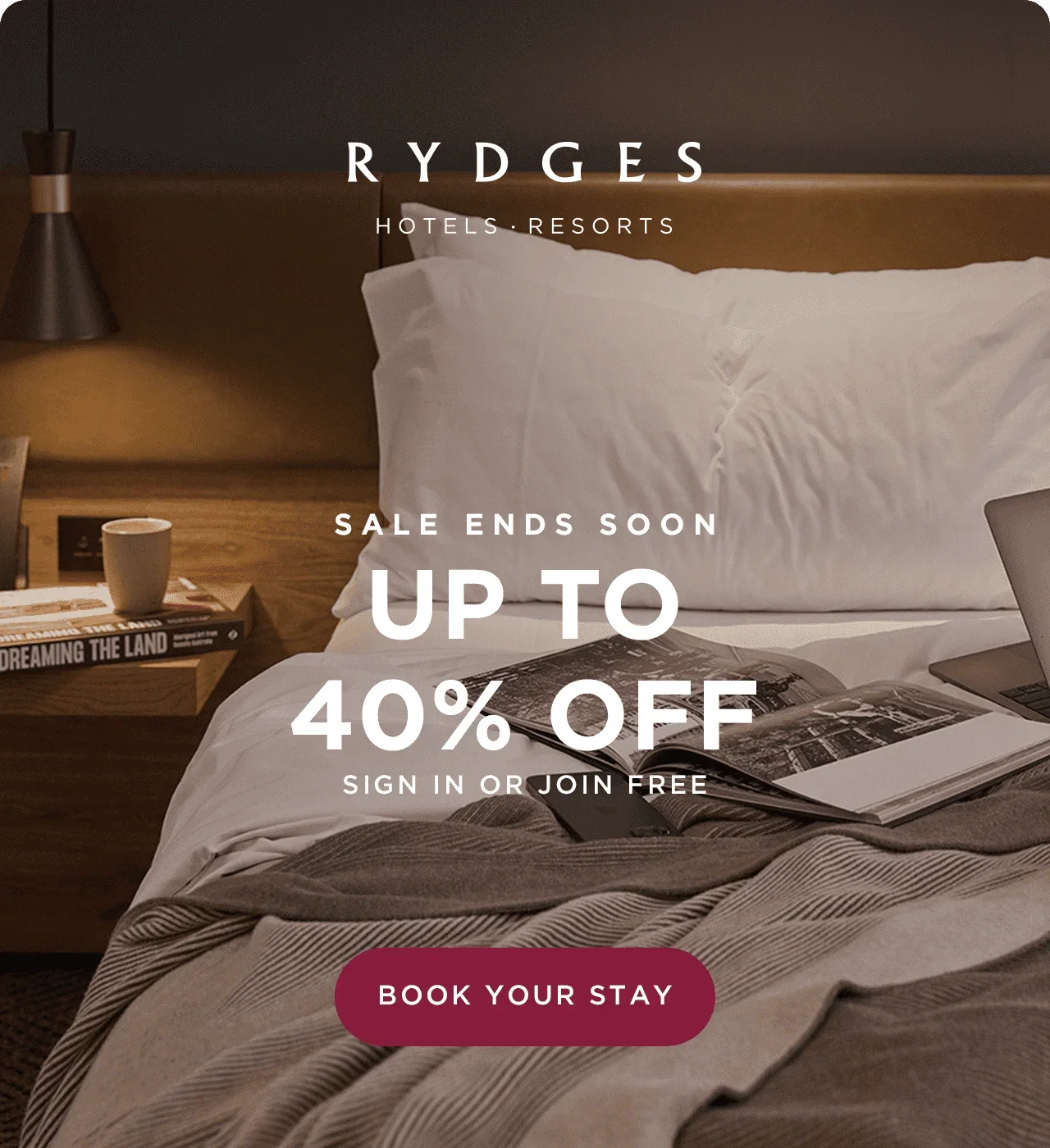 Rydges Members Only Sale