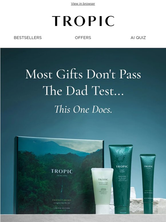 Most gifts don’t pass the dad test...