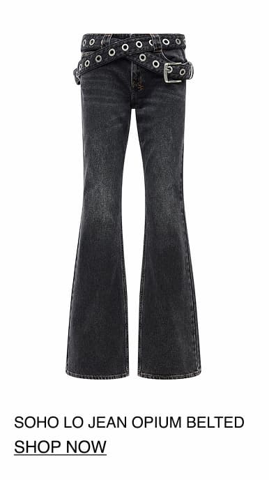 SOHO LO JEAN OPIUM BELTED