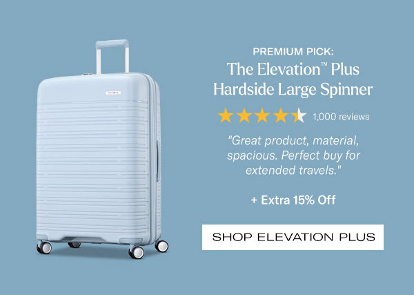 The Elevation™ Plus Hardside Large Spinner