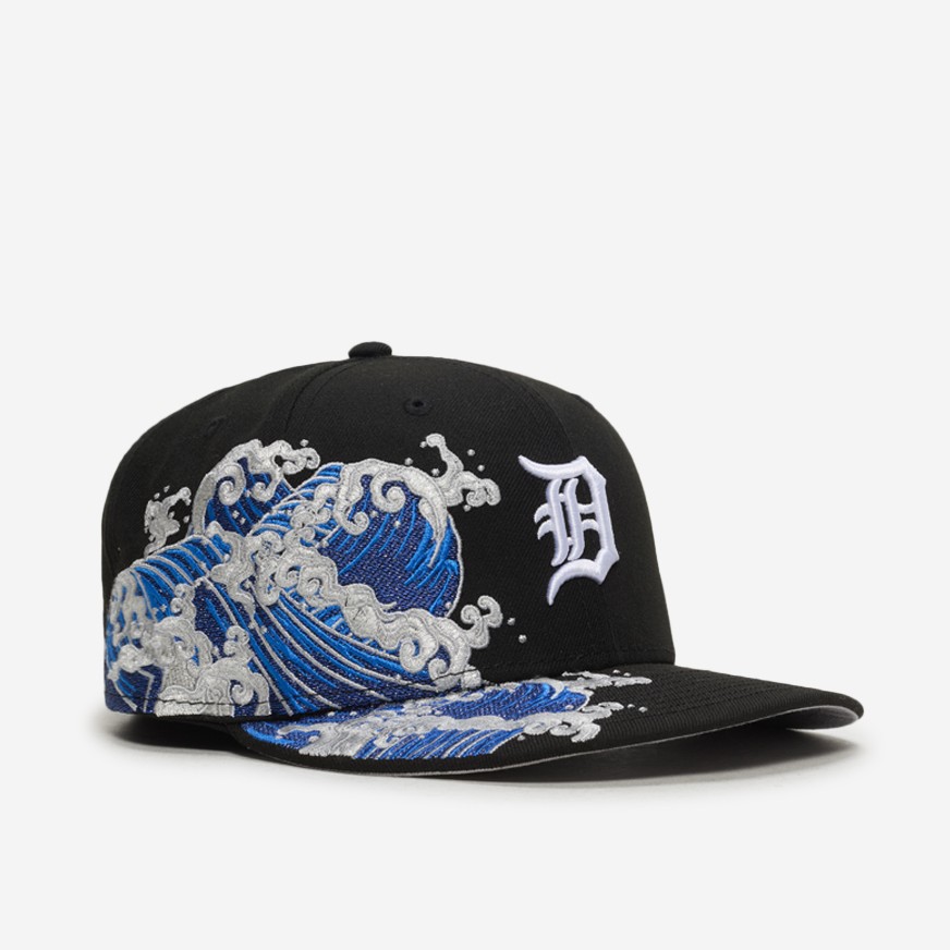 59Fifty Detroit Tigers Wave Fitted Hat