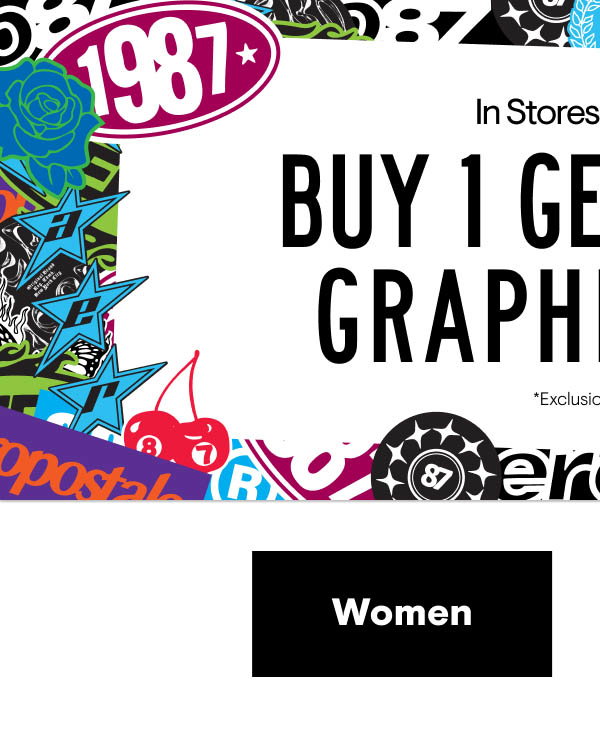 Buy 1 Get 2 Free Tees Shop Women