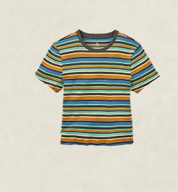 Out There Ribbed Cropped T-Shirt