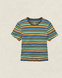 Out There Ribbed Cropped T-Shirt