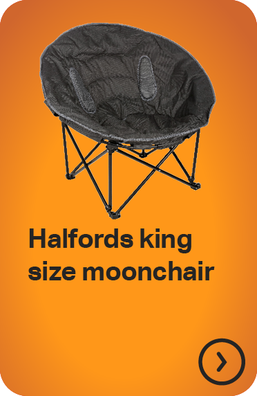 HALFORDS KING SIZE MOONCHAIR