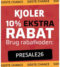 Spar 50% + 10% ekstra på kjoler