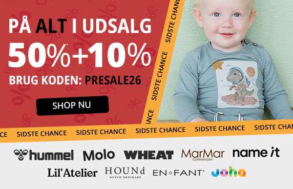 Spar 20% på udvalgte sandaler